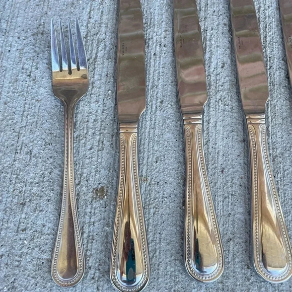 Mixed lot of Lenox Michael Lloyd Flatware Silverware Dining Utensils - Picture 2 of 8